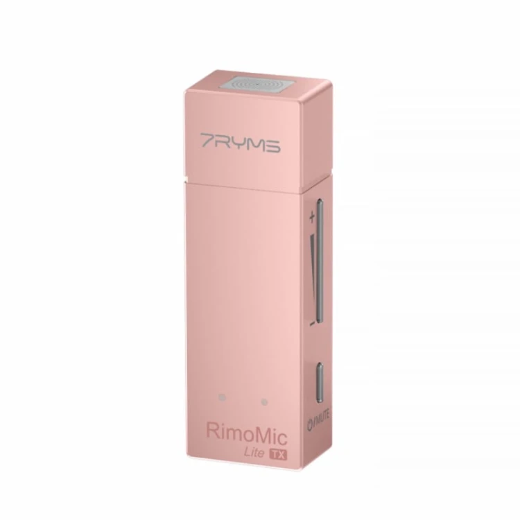 Mikrofon bezprzewodowy 7Ryms Rimomic Lite ( Iphone/Ipad )różowy