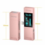 Mikrofon bezprzewodowy 7Ryms Rimomic Lite ( Iphone/Ipad )różowy