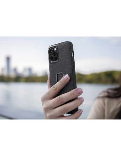 Etui Peak Design Mobile Everyday Case Fabric iPhone 15 Pro - Grafitowe