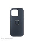 Etui Peak Design Mobile Everyday Case Fabric iPhone 15 Pro - niebieskie