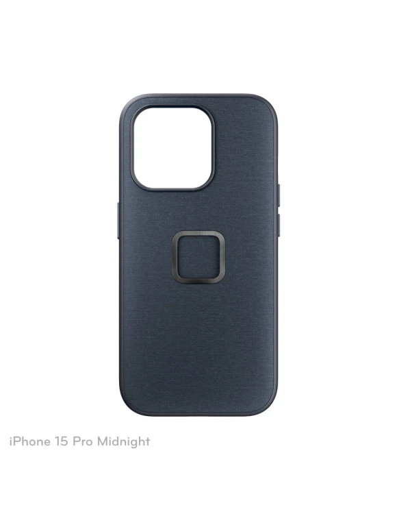 Etui Peak Design Mobile Everyday Case Fabric iPhone 15 Pro - niebieskie