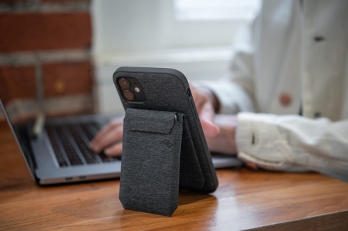 Peak Design Mobile Wallet Stand - Magnetyczny Portfel Do Telefonu / Podstawka - Szarozielony