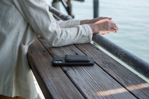 Peak Design Mobile Wallet Slim - Magnetyczny Portfel Płaski Do Telefonu - Grafitowy