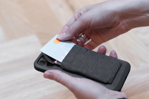 Peak Design Mobile Wallet Slim - Magnetyczny Portfel Płaski Do Telefonu - Grafitowy