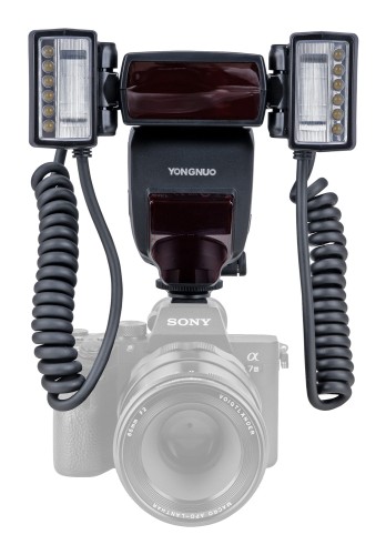 Lampa błyskowa do makrofotografii Yongnuo YN24EX do Sony