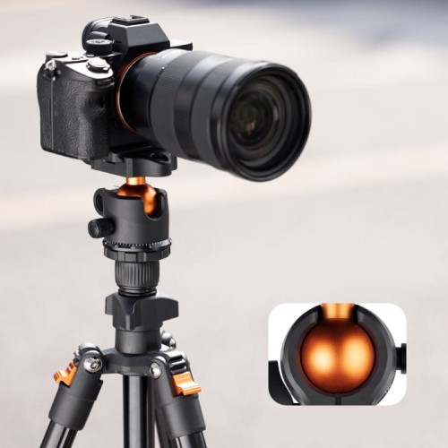 Statyw fotograficzny 160cm K&F Concept BI234M z głowicą kulową