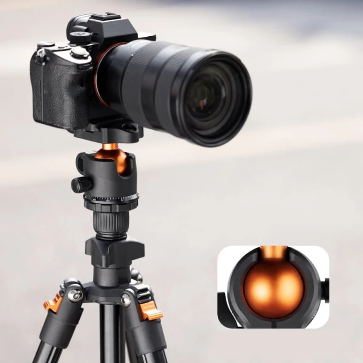 Statyw fotograficzny 160cm K&F Concept BI234M z głowicą kulową