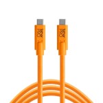 Tether Tools Pro USB C - USB-C 4,6m do Canon R6,R5, Sony A7III, A7IV, Nikon Z6, Z7