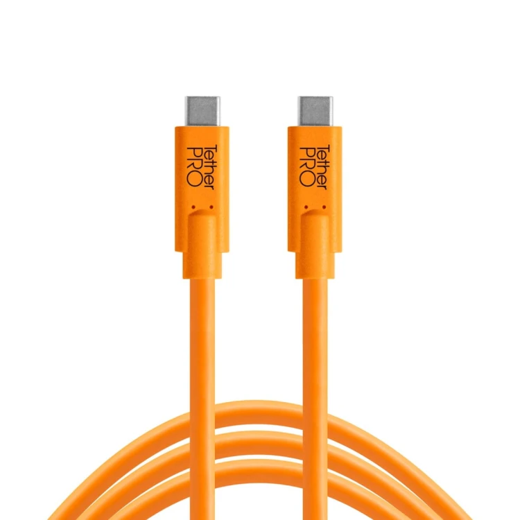 Tether Tools Pro USB C - USB-C 4,6m do Canon R6,R5, Sony A7III, A7IV, Nikon Z6, Z7