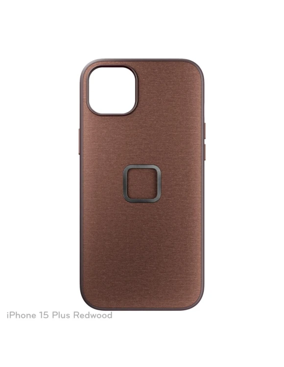 Etui Peak Design Mobile Everyday Case Fabric iPhone 15 Plus - Czerwone