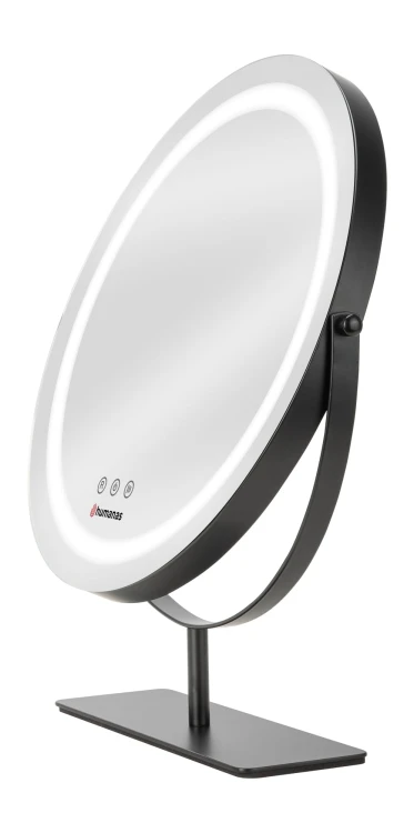 Lustro do makijażu Humanas HS-HM Scarlet z oświetleniem LED - czarne