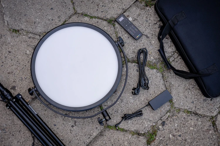 Okrągła lampa panel LED Newell Air Artha XL RGB RC APP