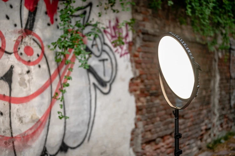 Okrągła lampa panel LED Newell Air Artha XL RGB RC APP