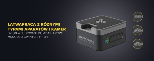 Elektroniczna Głowica obrotowa Zeapon Pons Motorized Pan Head