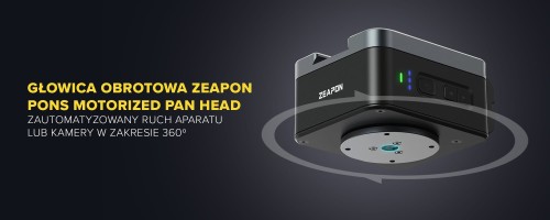 Elektroniczna Głowica obrotowa Zeapon Pons Motorized Pan Head