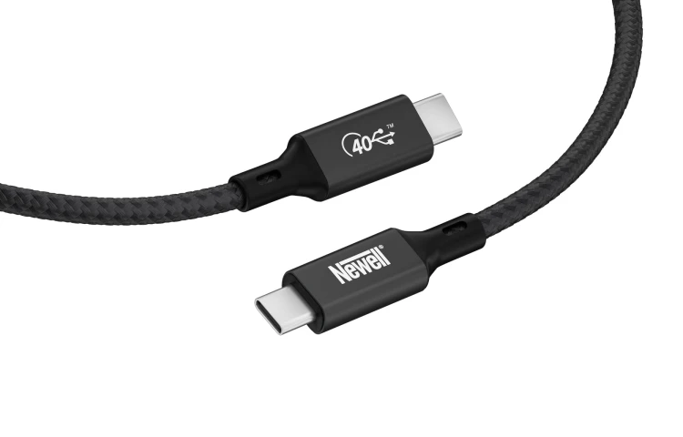 Kabel Newell USB-C - USB-C 4.0 - 1 m, grafitowy