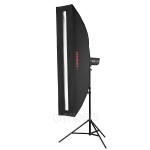Softbox Bowens szybki montaż, bowens Freepower 40x200cm  z gridem