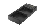 Ładowarka dwukanałowa Newell Ultra Fast Type-C do akumulatorów serii NP-F
