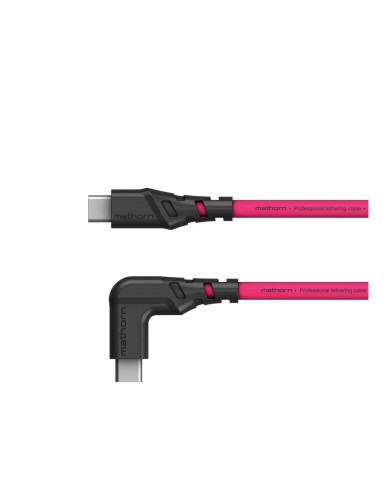 Kabel do tetheringu Mathorn MTC-511M 5m USB C - C 90 Magenta