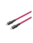Kabel do tetheringu Mathorn MTC-510M 5m USB C - C Magenta