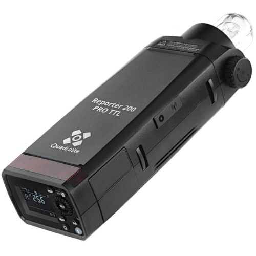Plenerowa lampa błyskowa Quadralite Reporter 200 Pro TTL