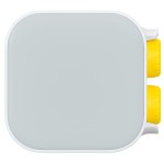 Lampa LED Newell RGB Cutie Pie - biała, mini lampa do smartfona