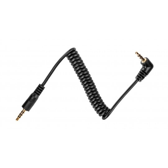 Kabel audio Saramonic SR-PMC2 - mini Jack TRRS / mini Jack TRS (kątowy)