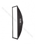 Softbox strip GlareOne 35x140cm PRO z gridem