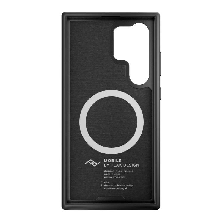 Etui Peak Design Mobile Everyday Case Fabric Case Samsung Galaxy S24 Ultra - Grafitowe