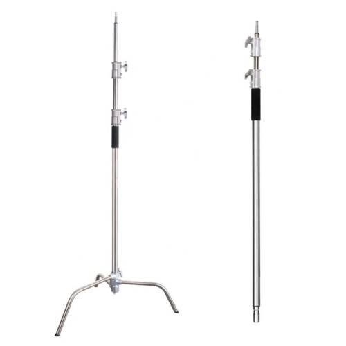 Statyw oświetleniowy Freepower C-stand chromowany 330cm