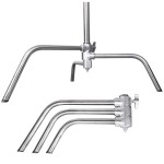 Statyw oświetleniowy Freepower C-stand chromowany 330cm