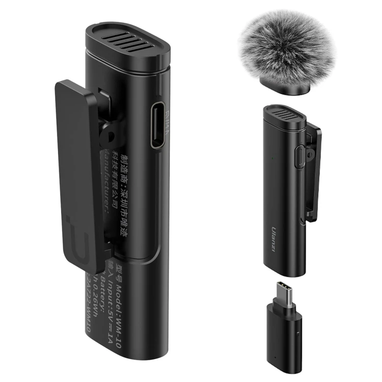 Mikrofon bezprzewodowy Ulanzi WM-10-T - USB-C