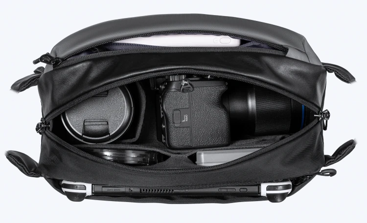 Torba fotograficzna K&F Concept Alpha Sling Bag - 10 l, szara