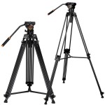 Statyw video K&F Concept VA18 z głowicą VH081