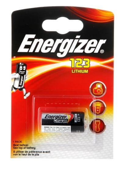 Bateria Energizer CR123 3V