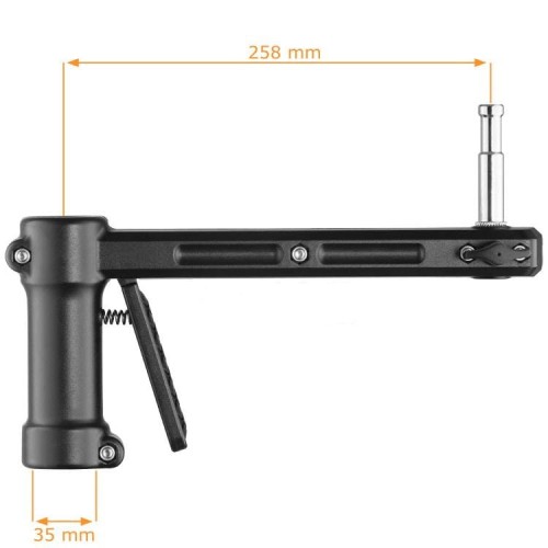 Uchwyt suwakowy Jinbei JB16-2003 do statywu JB16