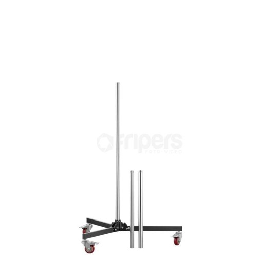 Statyw kolumnowy Freepower Column 240 z ramieniem suwakowym i kółkami