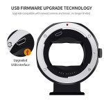 Adapter bagnetowy K&F Concept EF-E IV - Canon EF (obiektyw) - Sony E (body)