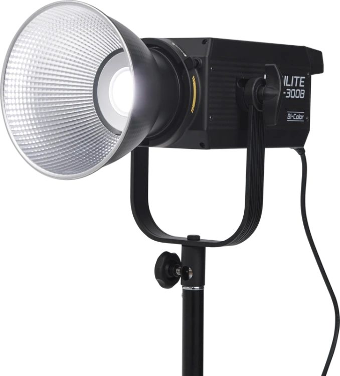 Zestaw lamp Nanlite FS-300B LED Bi-Colour ze statywami i torbą