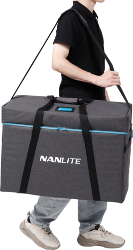 Zestaw lamp Nanlite FS-300B LED Bi-Colour ze statywami i torbą