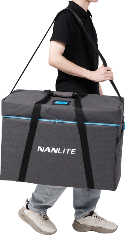 Zestaw lamp Nanlite FS-300B LED Bi-Colour ze statywami i torbą