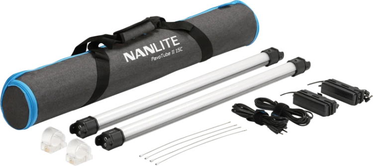 Zestaw 2 lamp LED Nanlite Pavotube II 15C RGB