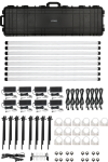 Zestaw 8 lamp LED Nanlite PavoTube II 30XR RGB z walizką