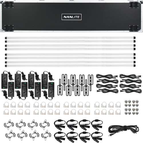 Zestaw 8 Lamp LED Nanlite PavoTube II 60XR Tube Light