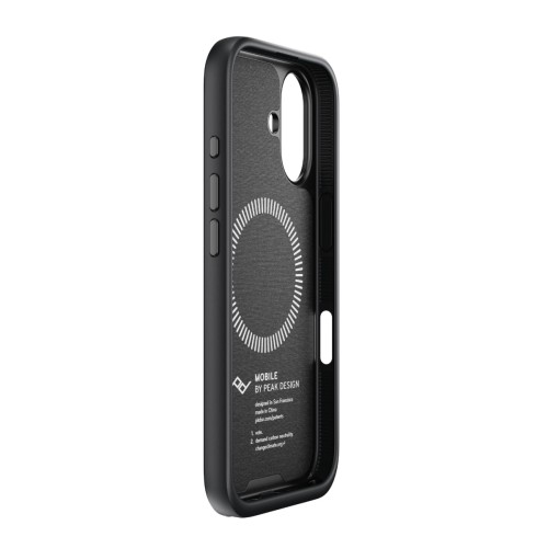 Etui Peak Design Mobile Everyday Fabric Case iPhone 16 Standard Charcoal - grafitowy