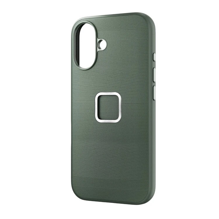 Etui Peak Design Mobile Everyday Fabric Case iPhone 16 Standard Sage - szarozielony