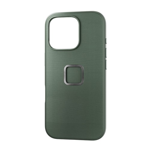 Etui Peak Design Mobile Everyday Fabric Case iPhone 16 Pro Sage - szarozielony
