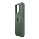 Etui Peak Design Mobile Everyday Fabric Case iPhone 16 Pro Sage - szarozielony