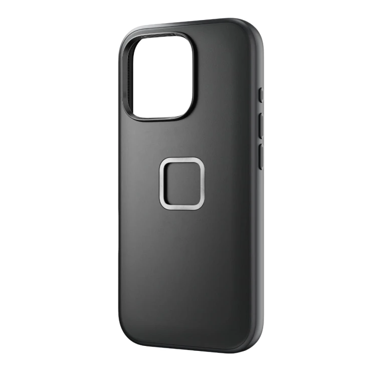 Etui Peak Design Mobile Everyday Clarino Case iPhone 16 Pro Black - czarny - czarne