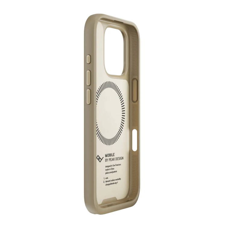 Etui Peak Design Mobile Etui Everyday Case Clarino iPhone 16 Pro - Bone